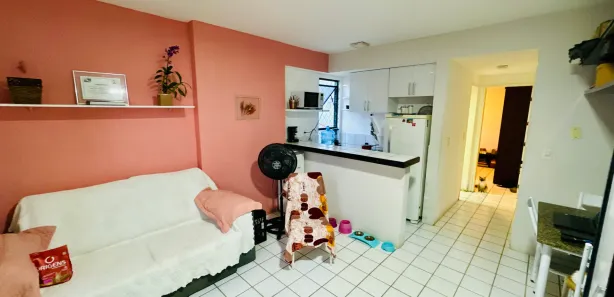 Flat com 1 Quarto à venda, 30m² no Candeias, Jaboatão dos Guararapes