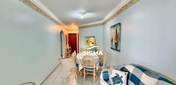 Apartamento com 2 Quartos à venda, 68m² no Vila Alzira, Guarujá