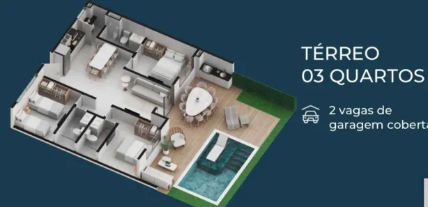 Apartamento com 2 Quartos à venda, 97m² no , Ipojuca