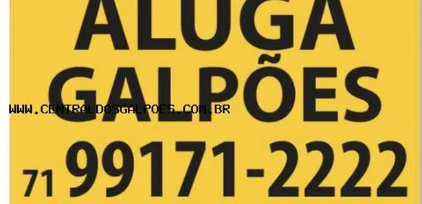 Galpão/Depósito/Armazém para alugar, 500m² no Pirajá, Salvador