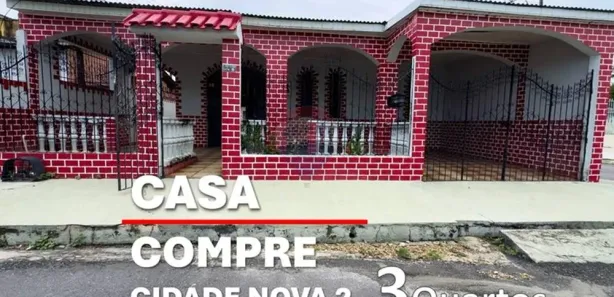Casa com 3 Quartos à venda, 177m² no Cidade Nova, Manaus