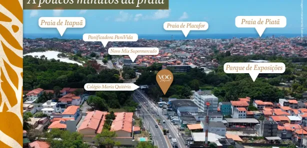 Apartamento com 3 Quartos à venda, 42m² no Itapuã, Salvador