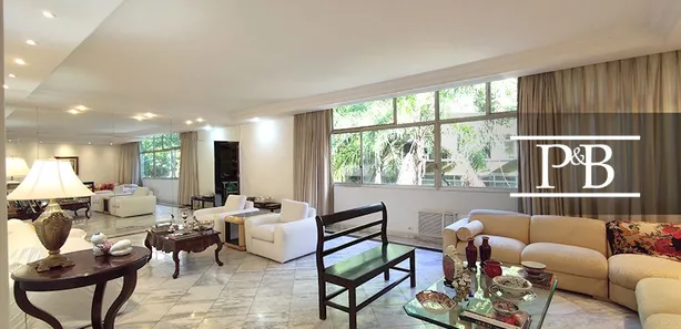 Apartamento com 4 Quartos para venda ou aluguel, 310m² no Ipanema, Rio de Janeiro