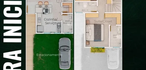 Casa de Condomínio com 3 Quartos à venda, 90m² no Neópolis, Natal