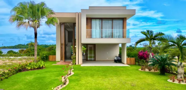 Casa de Condomínio com 6 Quartos para alugar, 564m² no Barra do Jacuípe, Camaçari