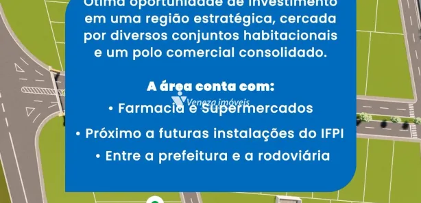 Lote/Terreno à venda, 360m² no Centro, Altos