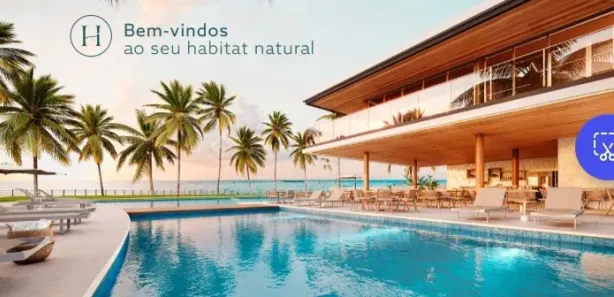 Flat com 2 Quartos à venda, 59m² no Maracaipe, Ipojuca