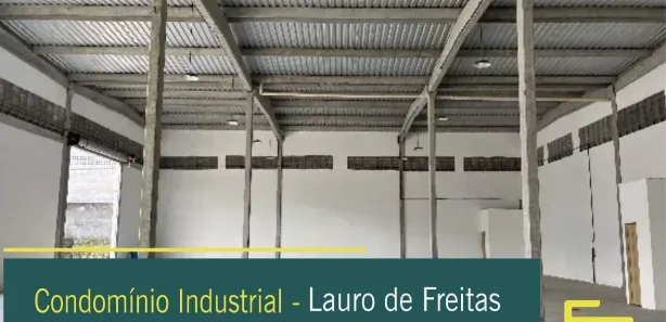 Galpão/Depósito/Armazém para alugar, 750m² no Caji, Lauro de Freitas
