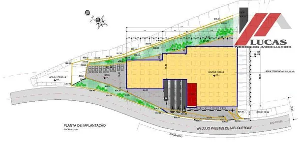 Galpão/Depósito/Armazém para venda ou aluguel, 2100m² no Embu Mirim, Itapecerica da Serra