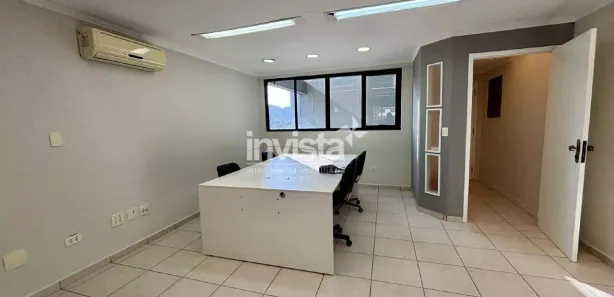 Sala Comercial para alugar, 79m² no Vila Belmiro, Santos
