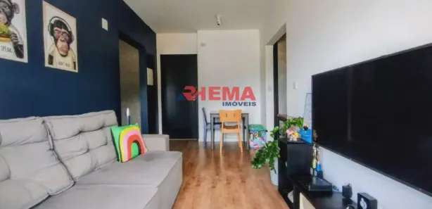 Apartamento com 1 Quarto à venda, 51m² no Vila Mathias, Santos