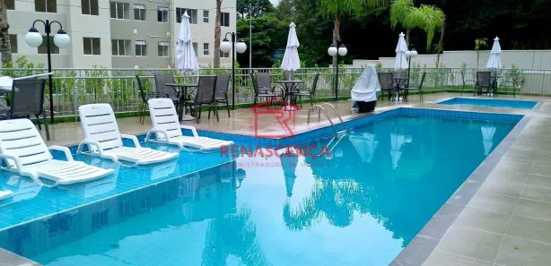 Apartamento com 2 Quartos para alugar, 47m² no Marapicu, Nova Iguaçu