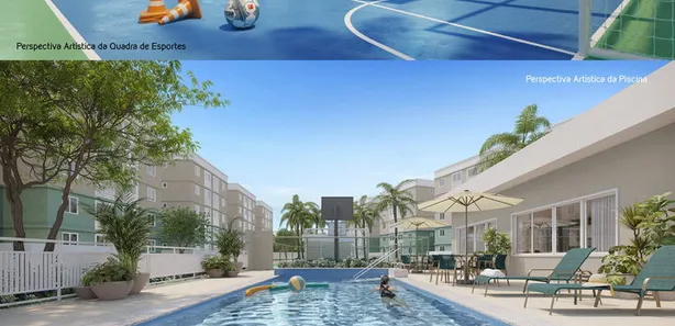 Apartamento com 2 Quartos à venda, 44m² no Jardim das Margaridas, Salvador