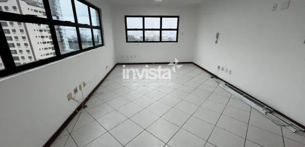 Sala Comercial para alugar, 38m² no Aparecida, Santos