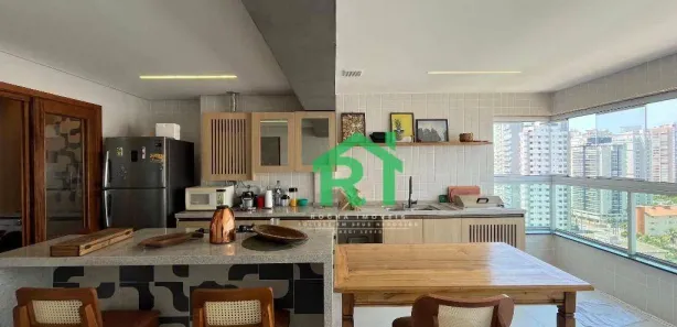 Apartamento com 3 Quartos à venda, 91m² no Vila Alzira, Guarujá