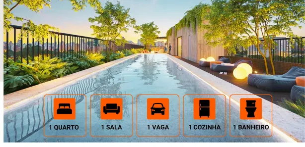 Apartamento com 1 Quarto à venda, 40m² no Horto Florestal, Salvador