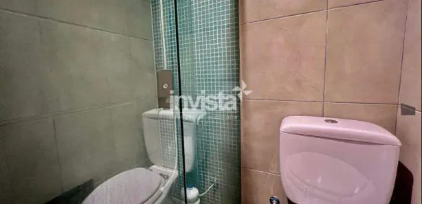 Sala Comercial com 1 Quarto para alugar, 44m² no Boqueirão, Santos