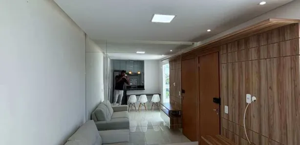 Apartamento com 2 Quartos para alugar, 44m² no Centro, Lauro de Freitas