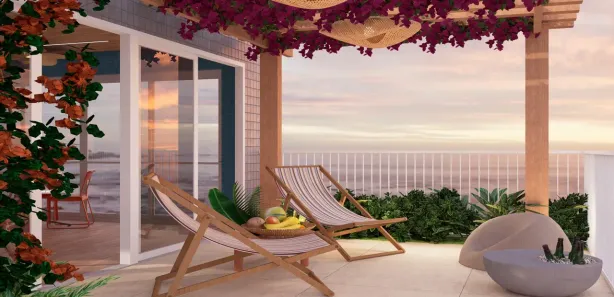 Flat com 1 Quarto à venda, 24m² no Porto de Galinhas, Ipojuca