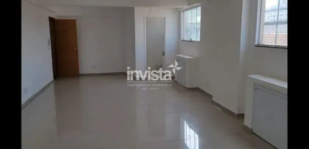 Sala Comercial com 1 Quarto para alugar, 52m² no Aparecida, Santos