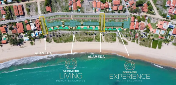 Flat com 1 Quarto à venda, 37m² no Ponta de Serrambi, Ipojuca