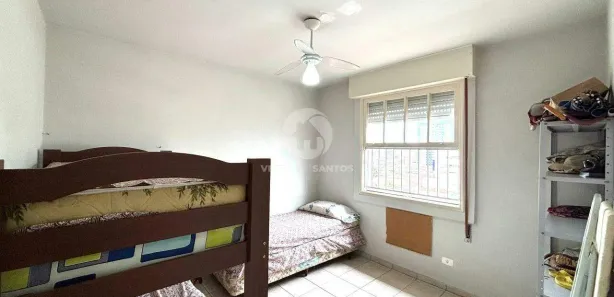 Apartamento com 1 Quarto à venda, 50m² no Embaré, Santos