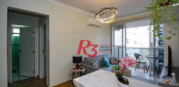 Apartamento com 1 Quarto à venda, 58m² no Boqueirão, Santos
