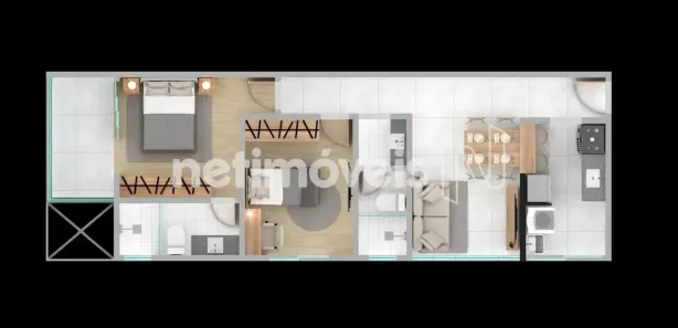 Apartamento com 2 Quartos à venda, 62m² no Savassi, Belo Horizonte