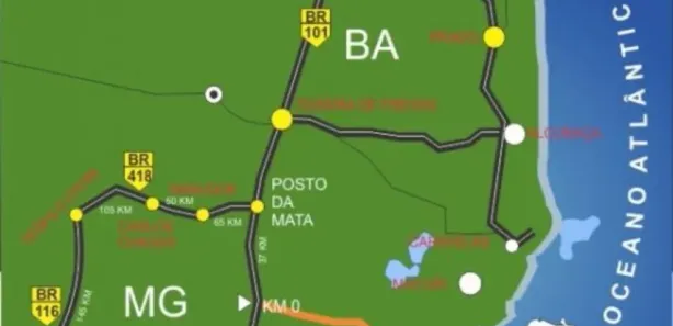 Lote/Terreno à venda, 360m² no Centro, Mucuri