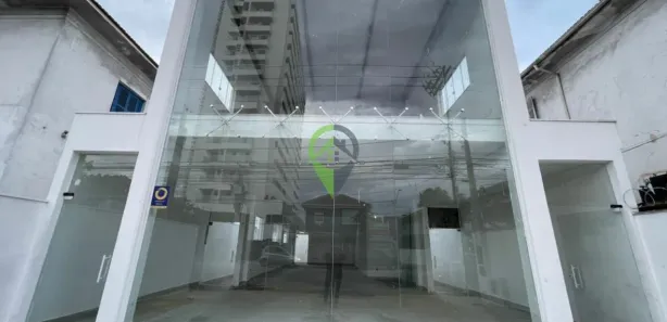 Sala Comercial para alugar, 270m² no Macuco, Santos