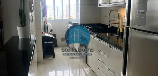 Apartamento com 2 Quartos à venda, 60m² no Vila Mathias, Santos