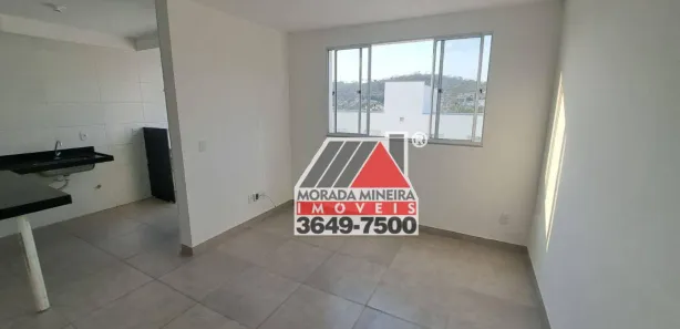 Apartamento com 2 Quartos para alugar, 51m² no Boa Esperança, Santa Luzia