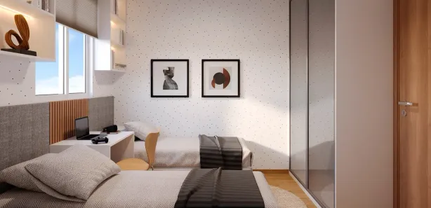 Apartamento com 2 Quartos à venda, 44m² no Campo Grande, Rio de Janeiro