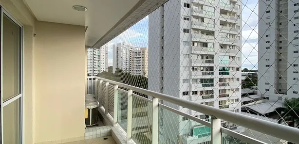 Apartamento com 3 Quartos para alugar, 91m² no São Jorge, Manaus
