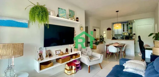 Apartamento com 2 Quartos à venda, 75m² no Vila Alzira, Guarujá