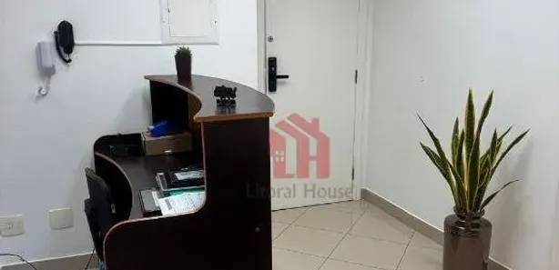 Sala Comercial para venda ou aluguel, 61m² no Aparecida, Santos