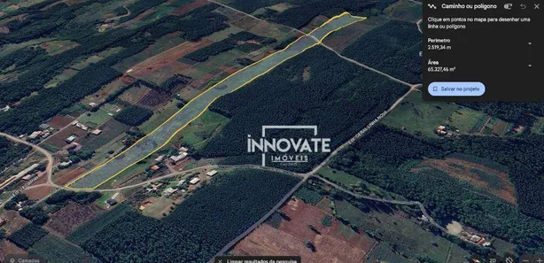 Lote/Terreno à venda, 65159m² no Linha Nova Baixa, Presidente Lucena
