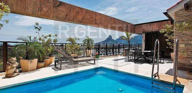 Cobertura com 4 Quartos para venda ou aluguel, 450m² no Lagoa, Rio de Janeiro