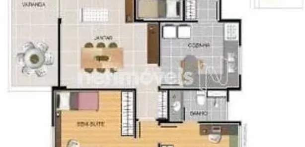 Apartamento com 4 Quartos à venda, 140m² no Caiçara-Adelaide, Belo Horizonte