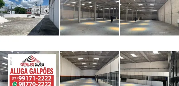 Galpão/Depósito/Armazém para alugar, 500m² no Porto Seco Pirajá, Salvador