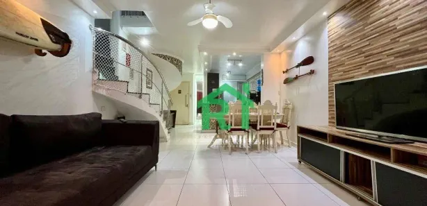 Apartamento com 3 Quartos à venda, 100m² no Vila Alzira, Guarujá