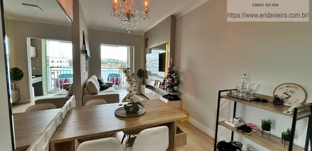 Apartamento com 2 Quartos à venda, 56m² no Areão, Taubaté