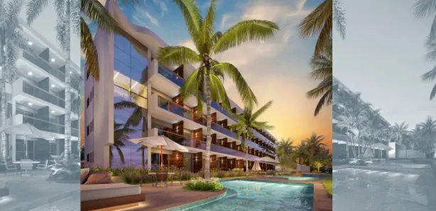 Apartamento com 1 Quarto à venda, 31m² no Ponta de Serrambi, Ipojuca