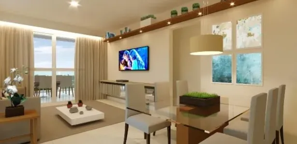 Apartamento com 2 Quartos à venda, 73m² no Vila Alzira, Guarujá