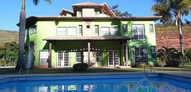 Casa de Condomínio com 6 Quartos para venda ou aluguel, 1200m² no Pedro do Rio, Petrópolis