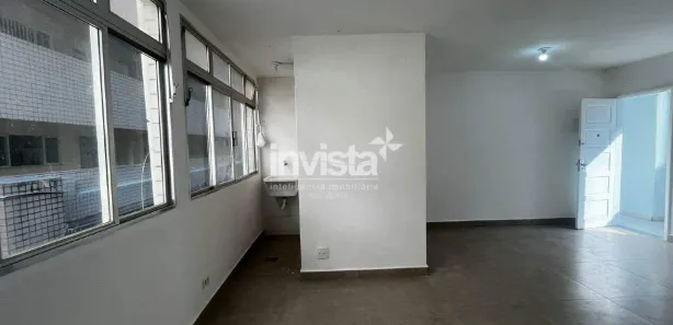 Sala Comercial para alugar, 63m² no Gonzaga, Santos
