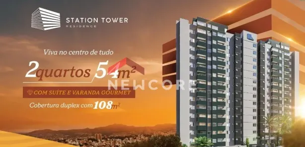 Apartamento com 2 Quartos à venda, 54m² no Dom Joaquim, Belo Horizonte