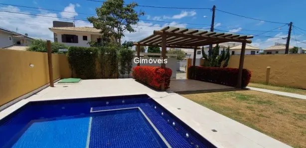 Casa de Condomínio com 3 Quartos para alugar, 186m² no Busca Vida (Abrantes), Camaçari