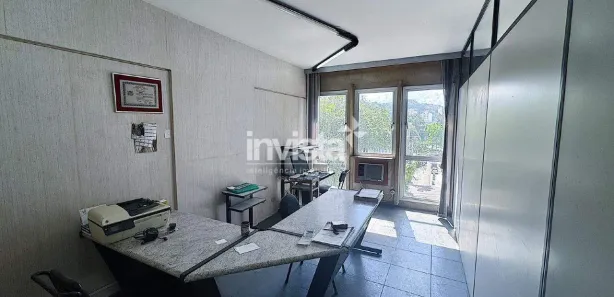 Sala Comercial para alugar, 110m² no Centro, Santos