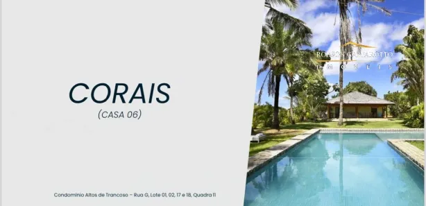 Casa de Condomínio com 6 Quartos para venda ou aluguel, 950m² no Trancoso, Porto Seguro